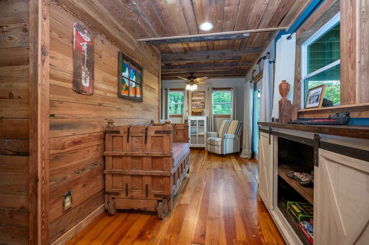 Villa Russell'S Fort At White Oak Point: Historical Cabin On Lake Lure, Luxury, Direct Lake Access! Exterior foto