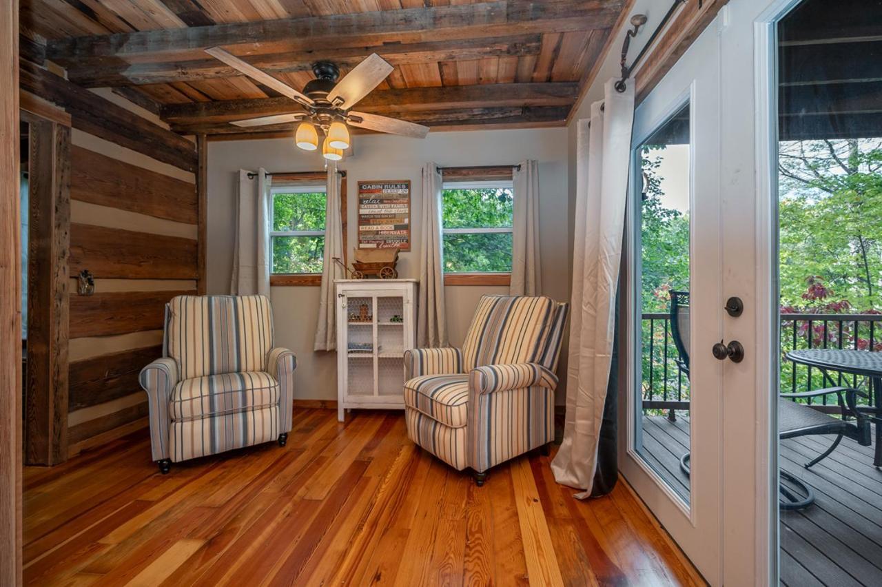 Villa Russell'S Fort At White Oak Point: Historical Cabin On Lake Lure, Luxury, Direct Lake Access! Exterior foto